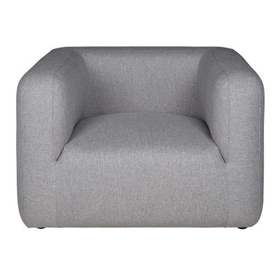 Reyne Fabric Armchair, Grey