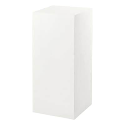 Lucienne Magnesia Square Plinth, Small, White