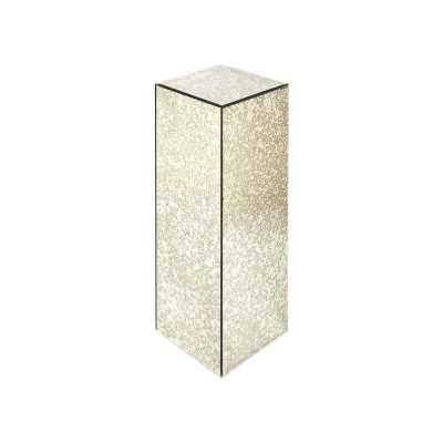 Lucienne Antique Mirrored Plinth, Small