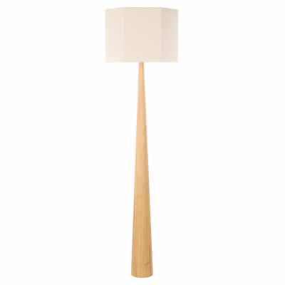 Grand Designs Flint Timber Base Floor Lamp