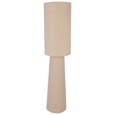 Amalfi Rowen Boucle Fabric Floor Lamp, Taupe