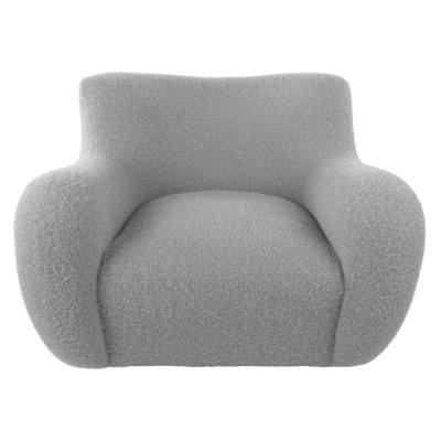 Grand Designs Maddox Faux Mohair Fabric Armchair