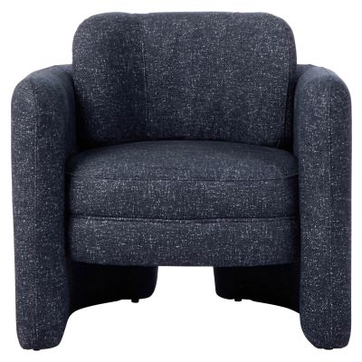 Amalfi Walter Fabric Armchair, Navy