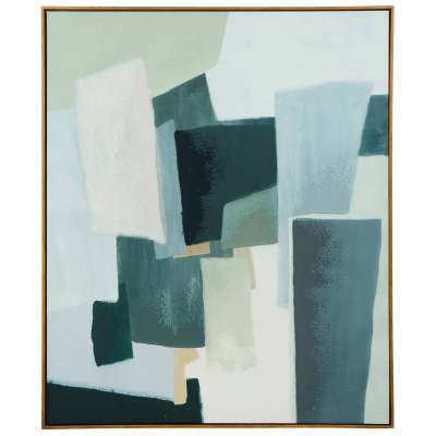 Academy Klee Framed Enriched Canvas Wall Art, 100cm