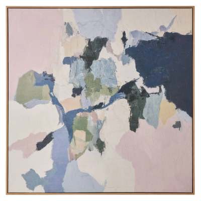 Amalfi "Elemental Flow" Framed Canvas Wall Art, 100cm
