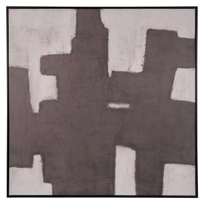 Amalfi "Shadowplay" Framed Canvas Wall Art, 100cm
