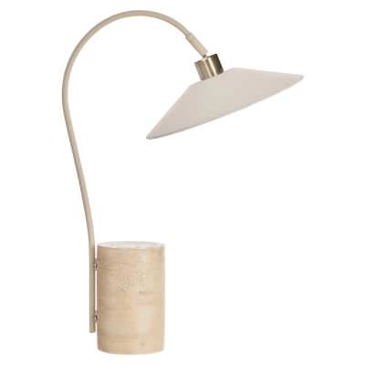Amalfi Serra Metal & Cement Base Table Lamp