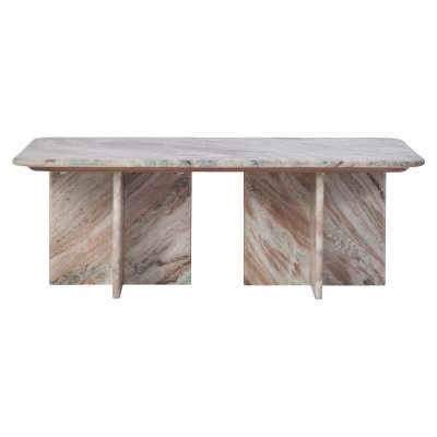 Amalfi Nalu Marble Coffee Table, 110cm