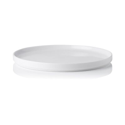 Noritake Stax Commercial Grade White Porcelain Dinner Plate, Set of 4