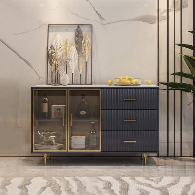 Molier Sintered Stone Top 2 Door 3 Drawer Sideboard, 120cm