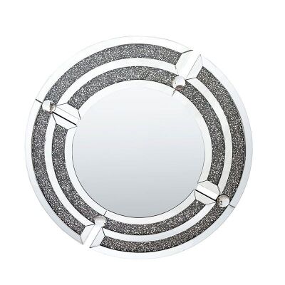 Luxuria CC Round Wall Mirror, 80cm