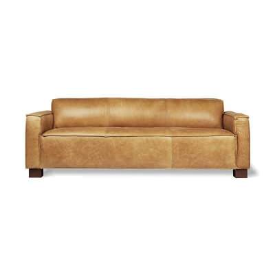Cabot Leather Sofa, 3 Seater, Canyon Whiskey