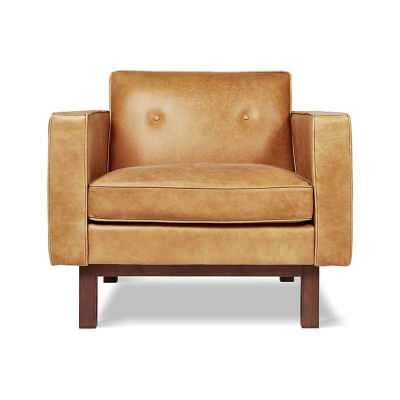Embassy Leather Armchair, Canyon Whiskey
