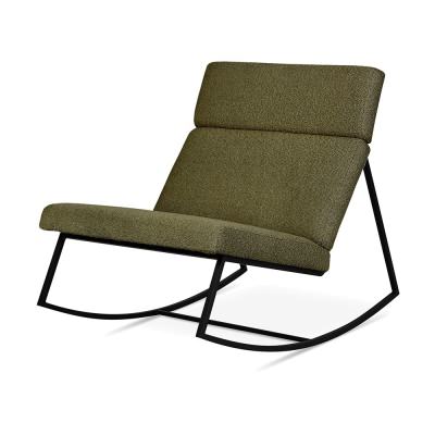 GT Fabric & Steel Rocking Chair, Copenhagen Terra