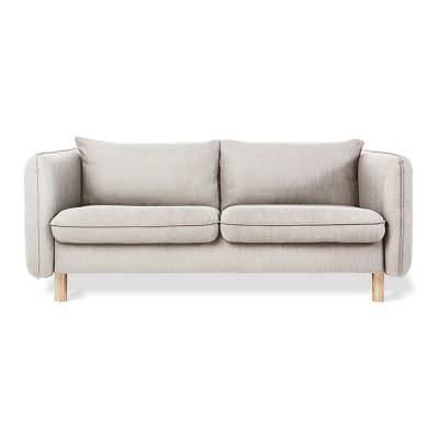 Rialto Fabric Pull-out Sofa Bed with Mattress, Stria Sand