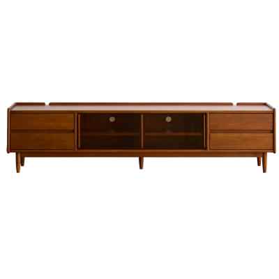 Alvorn Boxwood Sliding Door & 4 Drawer TV Unit, 210cm