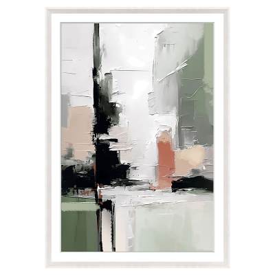 Toubius Framed Perspex Abstract Wall Art Painting, Type B, 103cm