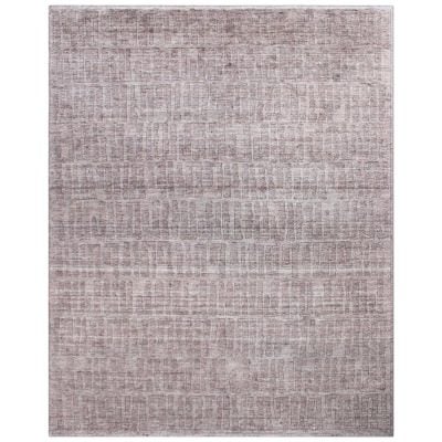 Habita Hand Knotted Wool Rug, 360x455cm, Brown