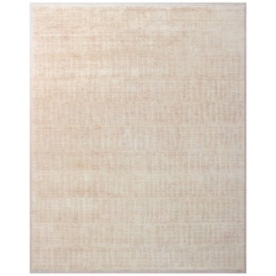 Habita Hand Knotted Wool Rug, 300x420cm, Beige
