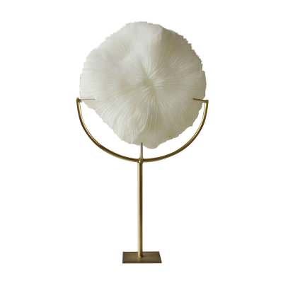 Bloom Faux Coral Sculpture on Stand, Large