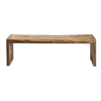 Swazi Solid Mango Wood Timber 147cm Dining Bench
