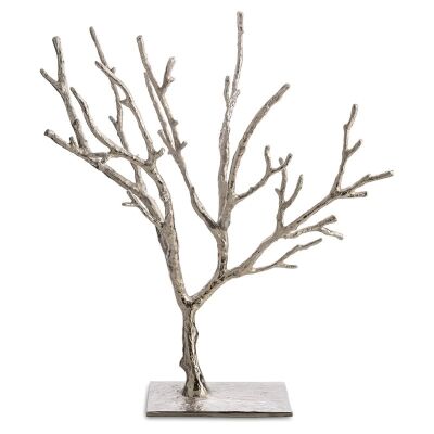 Tallula Aluminium Jewellery Tree, Extra Large, Silver
