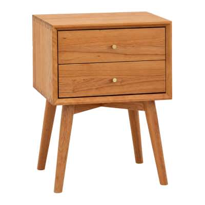 Mavri American Cherrywood Bedside Table