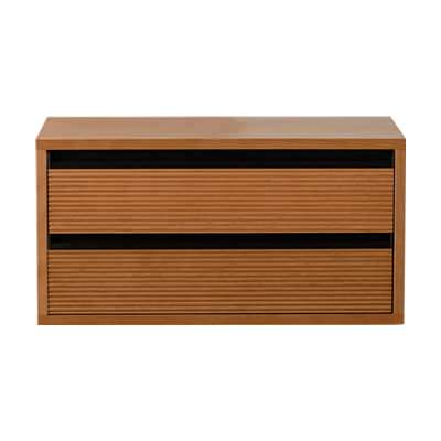 Akita American Cherrywood Modular Storage Unit, 2 Drawers
