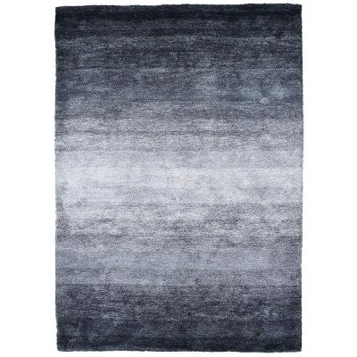 Ombre Shag Rug, 320x220cm, Black / Grey
