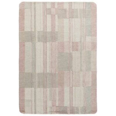 Home Hand Tuffted Wool Rug, 350x250cm, Blush