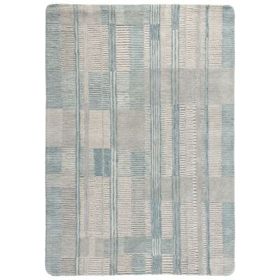 Home Hand Tuffted Wool Rug, 300x250cm, Sky