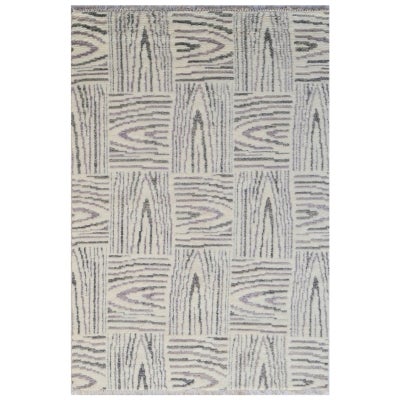 Laxmi Hand Knotted Fine Wool Rug, 250x350cm, Ivory