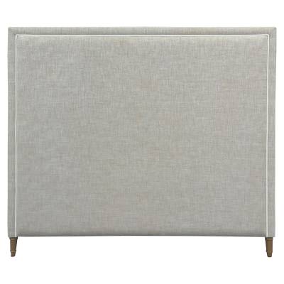 Lawson Fabric Bed Headboard, Square Corner, Queen, Oatmeal