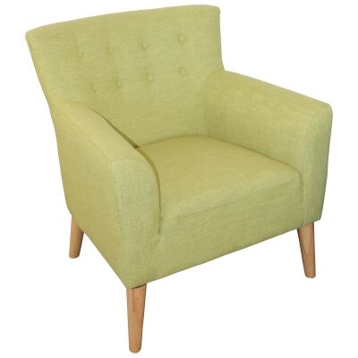 Fiesta Commercial Grade Fabric Armchair, Apple Green