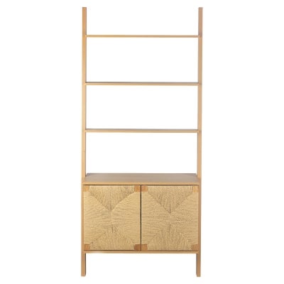 Annika Wooden 2 Door Display Shelf