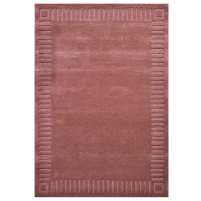 Unique Hand Tufted Wool Rug, 110x160cm, Ash Rose