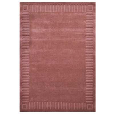 Unique Hand Tufted Wool Rug, 190x280cm, Ash Rose