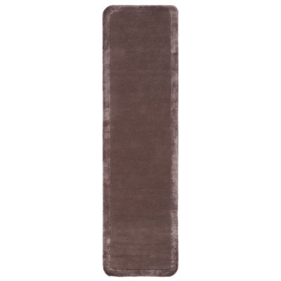 Hugo Hand Tufted Modern Wool Runner Rug, 80x300cm, Grape