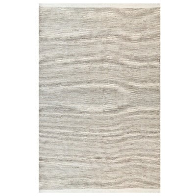 Boondi Handwoven Wool Rug, 110x160cm, Iovry / Fawn