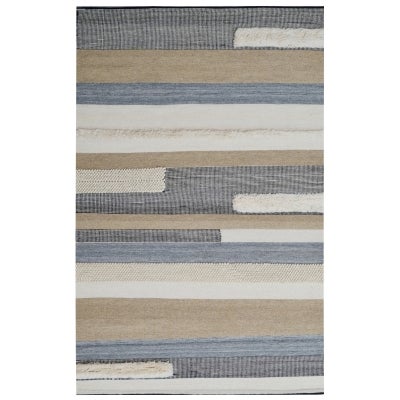 Lama No.6288 Handwoven Designer Wool Rug, 190x280cm