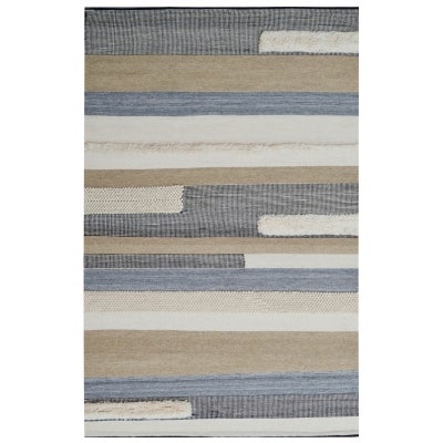 Lama No.6288 Handwoven Designer Wool Rug, 80x150cm