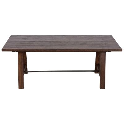 Wendell Mango Wood Dining Table, 180cm, Honey Brown 