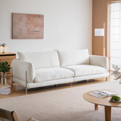 Kesso Fabric Modular Sofa, 4 Seater