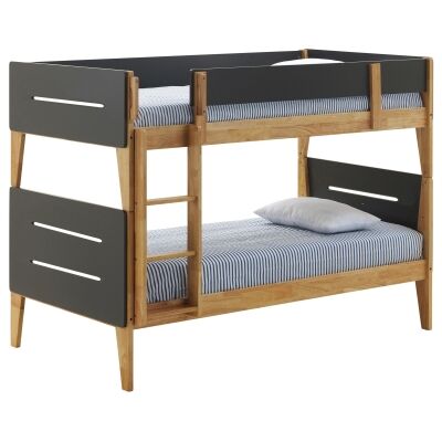 Irvine Wooden Bunk Bed, Single
