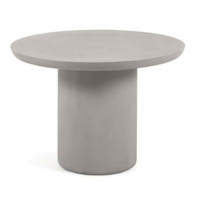 Azkain Polycement Outdoor Round Dining Table