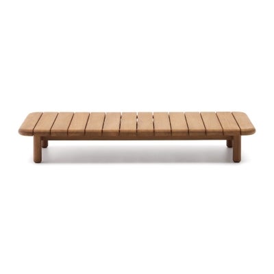 Megumi Teak Timber Outdoor Coffee Table, 140cm