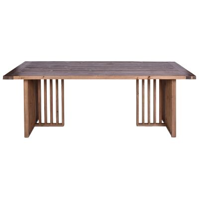 Moreton Fir Timber Dining Table, 220cm