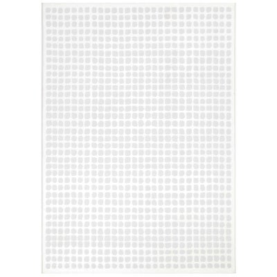 Jade Geometric Modern Rug, 230x160cm, Cream / Grey