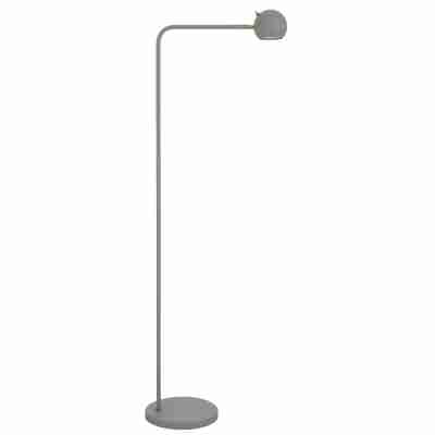 Jeremy Iron Floor Lamp, Grey