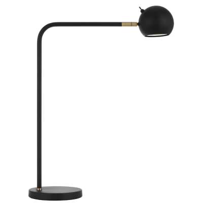 Jeremy Iron Desk Lamp, Black